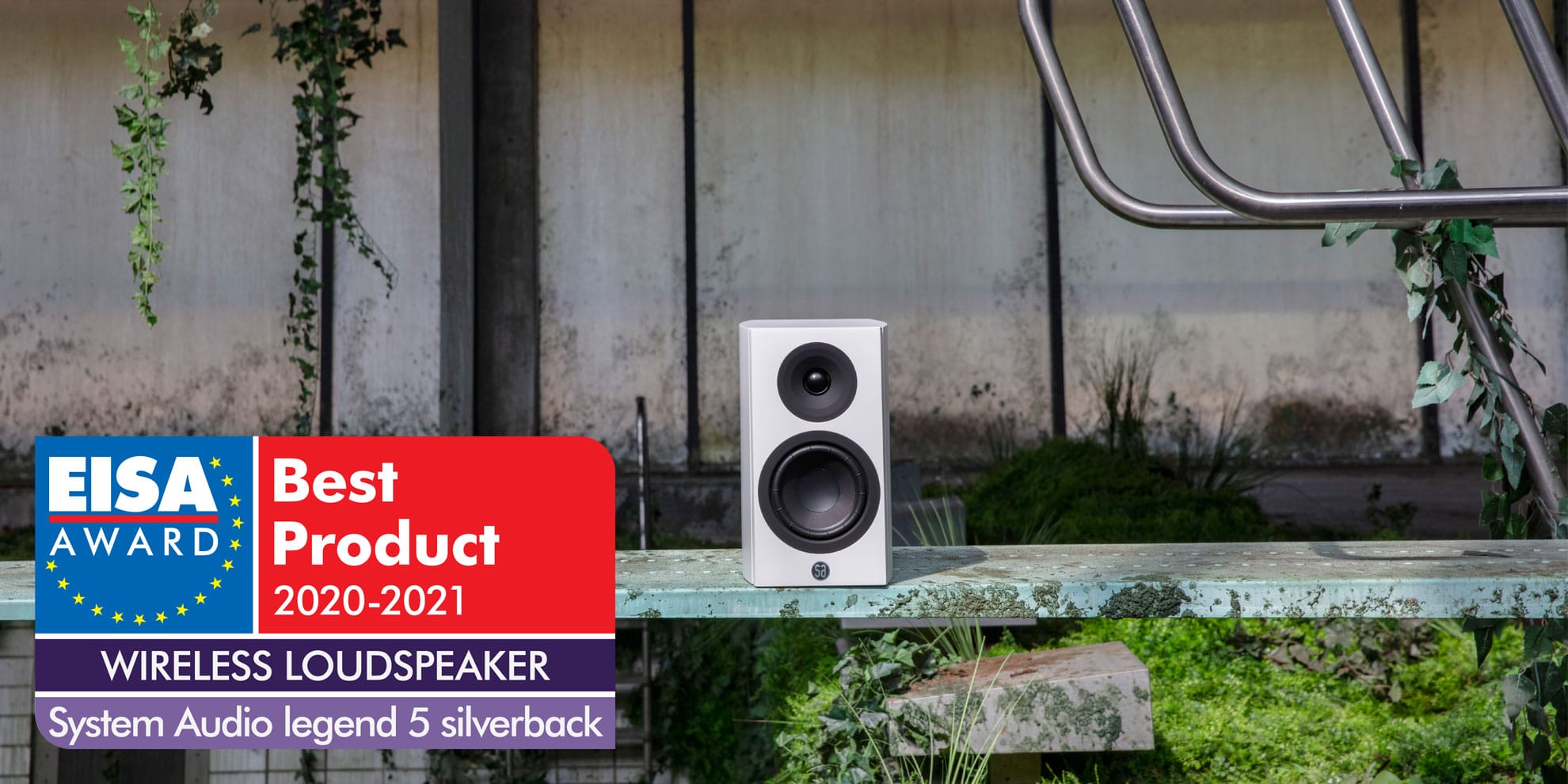 System Audio legend 5.2 silverback + Stereo Hub Aktiivikaiuttimet, langattomat