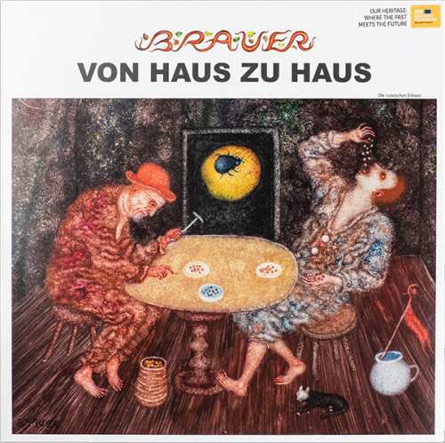 Vinyyli LP; Arik Brauer Von Haus zu Haus